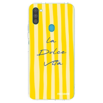 Picasee husă transparentă din silicon pentru Samsung Galaxy M11 - Ladolcevita