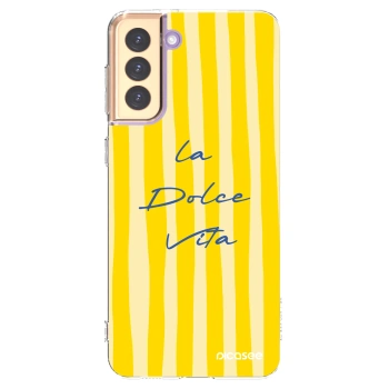 Picasee husă transparentă din silicon pentru Samsung Galaxy S21+ 5G G996F - Ladolcevita