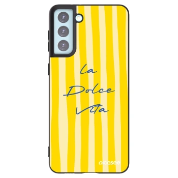 Picasee husă neagră din silicon pentru Samsung Galaxy S21+ 5G G996F - Ladolcevita