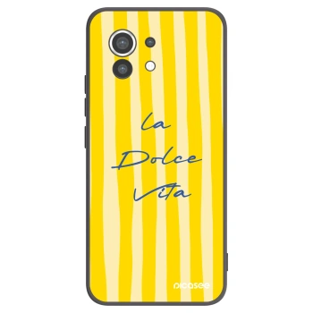 Picasee husă neagră din silicon pentru Xiaomi Mi 11 - Ladolcevita