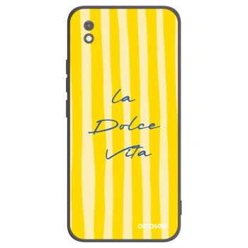 Picasee husă neagră din silicon pentru Xiaomi Redmi 9AT - Ladolcevita