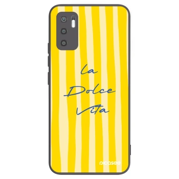 Picasee husă neagră din silicon pentru Xiaomi Redmi Note 10 5G - Ladolcevita