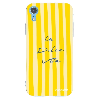 Picasee husă transparentă din silicon pentru Apple iPhone XR - Ladolcevita