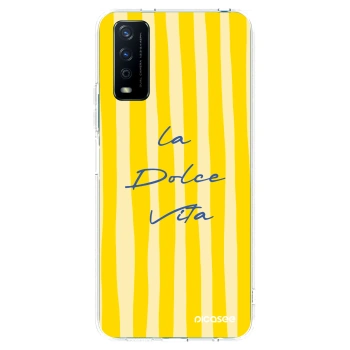 Picasee husă transparentă din silicon pentru Vivo Y11s - Ladolcevita