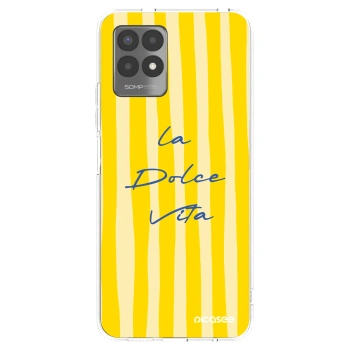 Picasee husă transparentă din silicon pentru Realme 8i - Ladolcevita