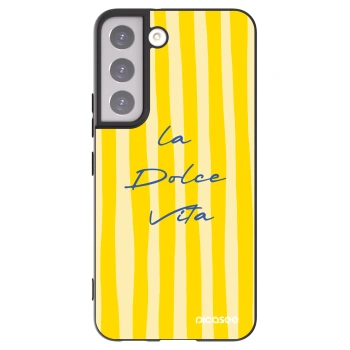 Picasee husă neagră din silicon pentru Samsung Galaxy S22 5G - Ladolcevita