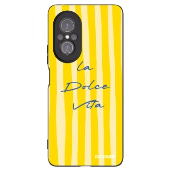 Picasee husă neagră din silicon pentru Huawei Nova 9 SE - Ladolcevita
