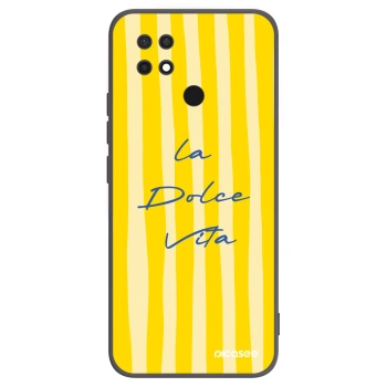 Picasee husă neagră din silicon pentru Xiaomi Redmi 10C - Ladolcevita