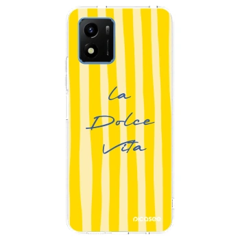 Picasee husă transparentă din silicon pentru Vivo Y01 - Ladolcevita