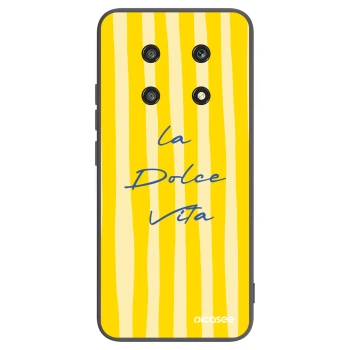 Picasee husă neagră din silicon pentru Honor Magic4 Lite 5G - Ladolcevita