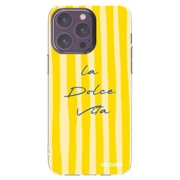 Picasee husă transparentă din silicon pentru Apple iPhone 14 Pro Max - Ladolcevita