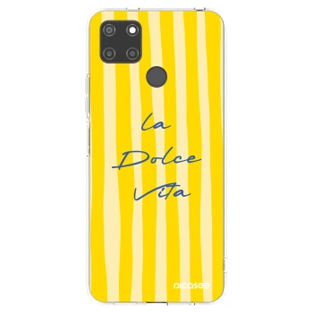 Picasee husă transparentă din silicon pentru Realme C21Y - Ladolcevita