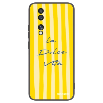 Picasee husă neagră din silicon pentru Honor 70 - Ladolcevita