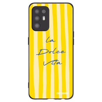 Picasee husă neagră din silicon pentru OPPO A94 5G - Ladolcevita