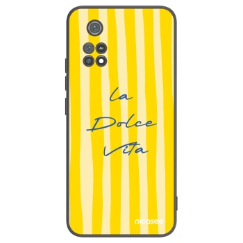 Picasee husă neagră din silicon pentru Xiaomi Poco M4 Pro - Ladolcevita