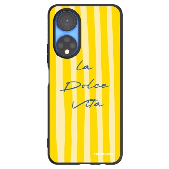 Picasee husă neagră din silicon pentru Honor X7 - Ladolcevita