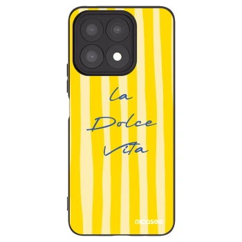 Picasee husă neagră din silicon pentru Honor X8a - Ladolcevita