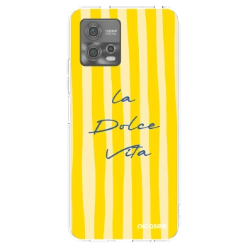 Picasee husă transparentă din silicon pentru Motorola Moto G72 - Ladolcevita