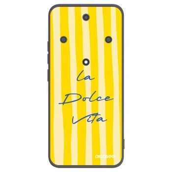 Picasee husă neagră din silicon pentru Honor Magic5 Lite 5G - Ladolcevita