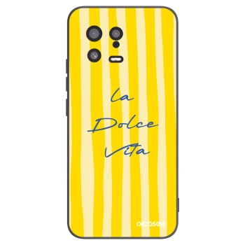 Picasee husă neagră din silicon pentru Xiaomi 13 - Ladolcevita