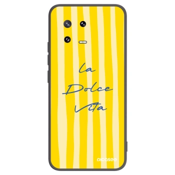 Picasee husă neagră din silicon pentru Xiaomi 13 Pro - Ladolcevita