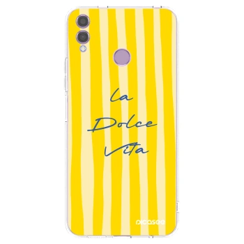 Picasee husă transparentă din silicon pentru Honor 8X - Ladolcevita