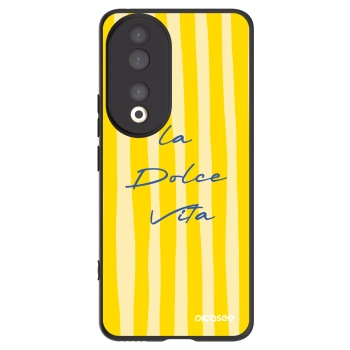 Picasee husă neagră din silicon pentru Honor 90 5G - Ladolcevita