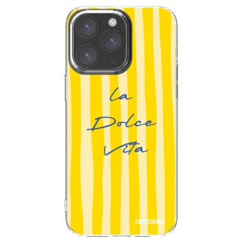 Picasee husă transparentă din silicon pentru Apple iPhone 15 Pro Max - Ladolcevita