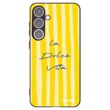 Picasee husă neagră din silicon pentru Samsung Galaxy S24+ S926B 5G - Ladolcevita
