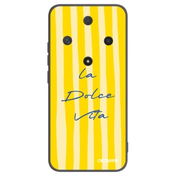 Picasee husă neagră din silicon pentru Honor Magic6 Lite 5G - Ladolcevita