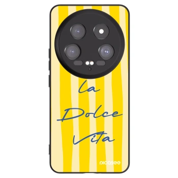 Picasee husă neagră din silicon pentru Xiaomi 14 Ultra - Ladolcevita