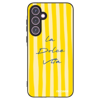 Picasee husă neagră din silicon pentru Samsung Galaxy A35 5G A356B - Ladolcevita