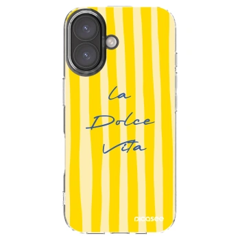 Picasee husă transparentă din silicon pentru Apple iPhone 16 - Ladolcevita