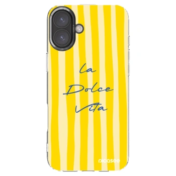 Picasee husă transparentă din silicon pentru Apple iPhone 16 Plus - Ladolcevita