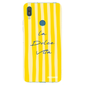 Picasee husă transparentă din silicon pentru Huawei Y7 2019 - Ladolcevita