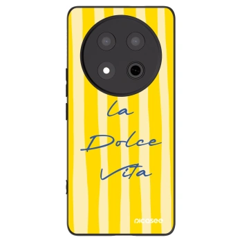 Picasee husă neagră din silicon pentru Honor Magic7 Lite 5G - Ladolcevita