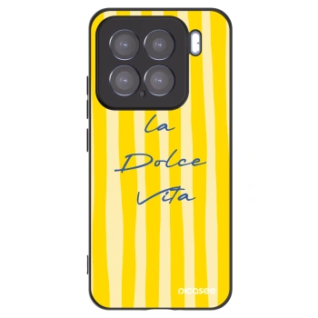 Picasee husă neagră din silicon pentru Xiaomi 15 - Ladolcevita