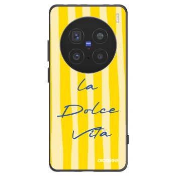 Picasee husă neagră din silicon pentru Vivo X200 Pro - Ladolcevita