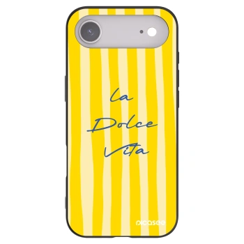 Picasee husă neagră din silicon pentru Apple iPhone Air - Ladolcevita