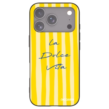 Picasee husă neagră din silicon pentru Apple iPhone 17 Pro - Ladolcevita