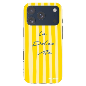 Picasee husă transparentă din silicon pentru Apple iPhone 17 Pro - Ladolcevita