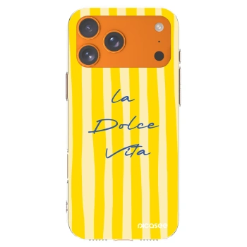 Picasee husă transparentă din silicon pentru Apple iPhone 17 Pro Max - Ladolcevita