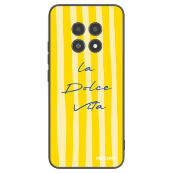 Picasee husă neagră din silicon pentru Realme 12X - Ladolcevita