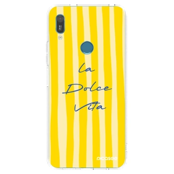 Picasee husă transparentă din silicon pentru Huawei Y6 2019 - Ladolcevita