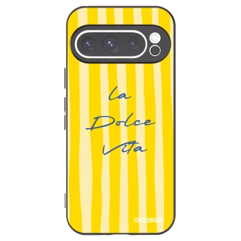 Picasee husă neagră din silicon pentru Google Pixel 9 Pro XL - Ladolcevita