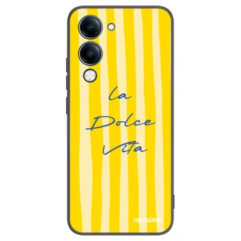 Picasee husă neagră din silicon pentru Vivo Y29s 5G - Ladolcevita