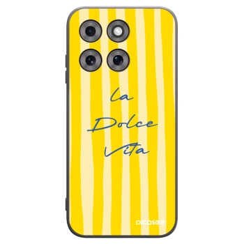 Picasee husă neagră din silicon pentru Motorola Moto G77 - Ladolcevita