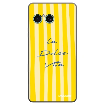 Picasee husă neagră din silicon pentru Sony Xperia 10 VII - Ladolcevita