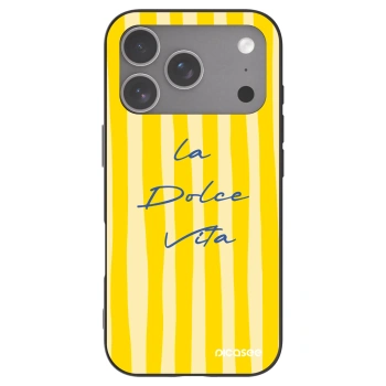 Picasee husă neagră din silicon pentru Apple iPhone 18 Pro - Ladolcevita