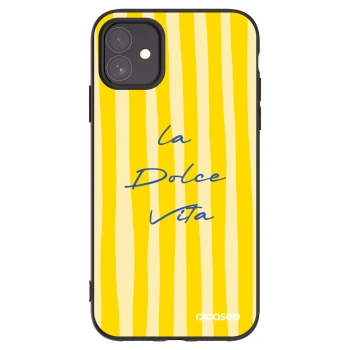 Picasee husă neagră din silicon pentru Apple iPhone 11 - Ladolcevita